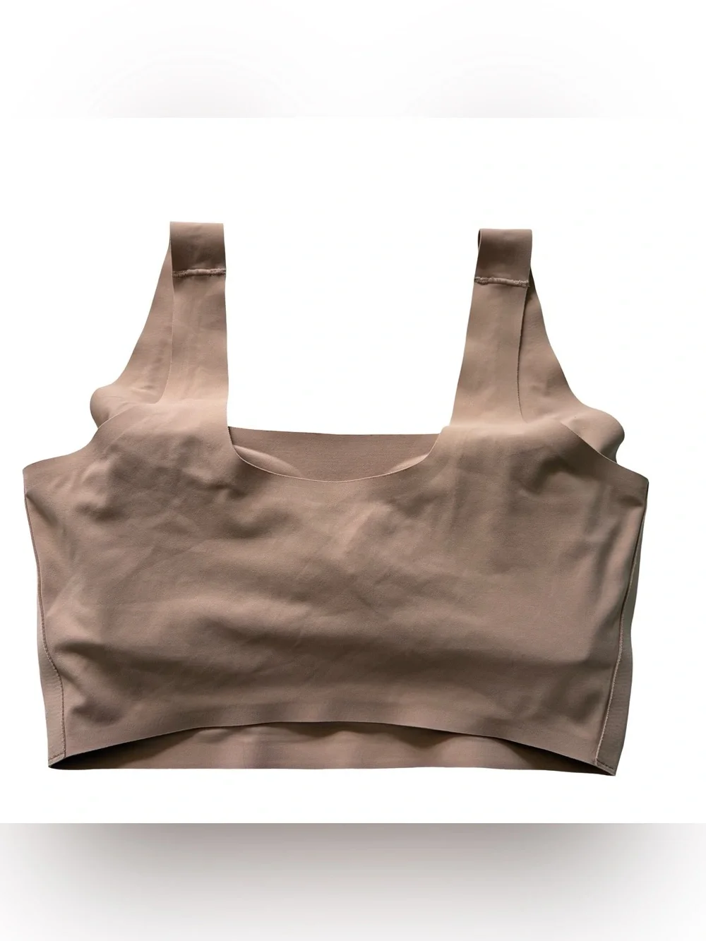 Skims Naked Scoop Longline Tank Bra Seamless Wireless Pullover